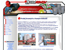 Tablet Screenshot of lugaabrasiv.cz
