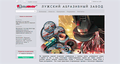 Desktop Screenshot of lugaabrasiv.com